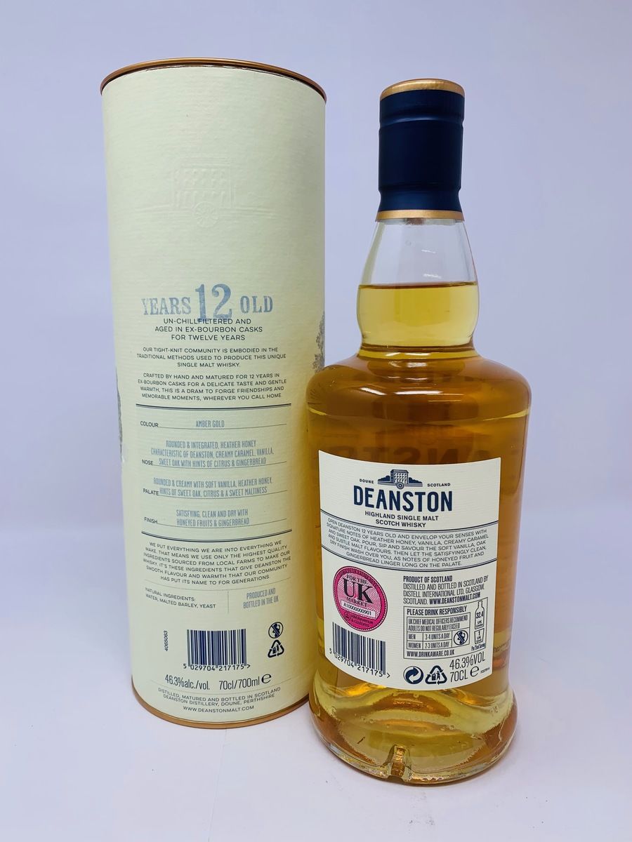 DEANSTON 12 YEAR OLD 