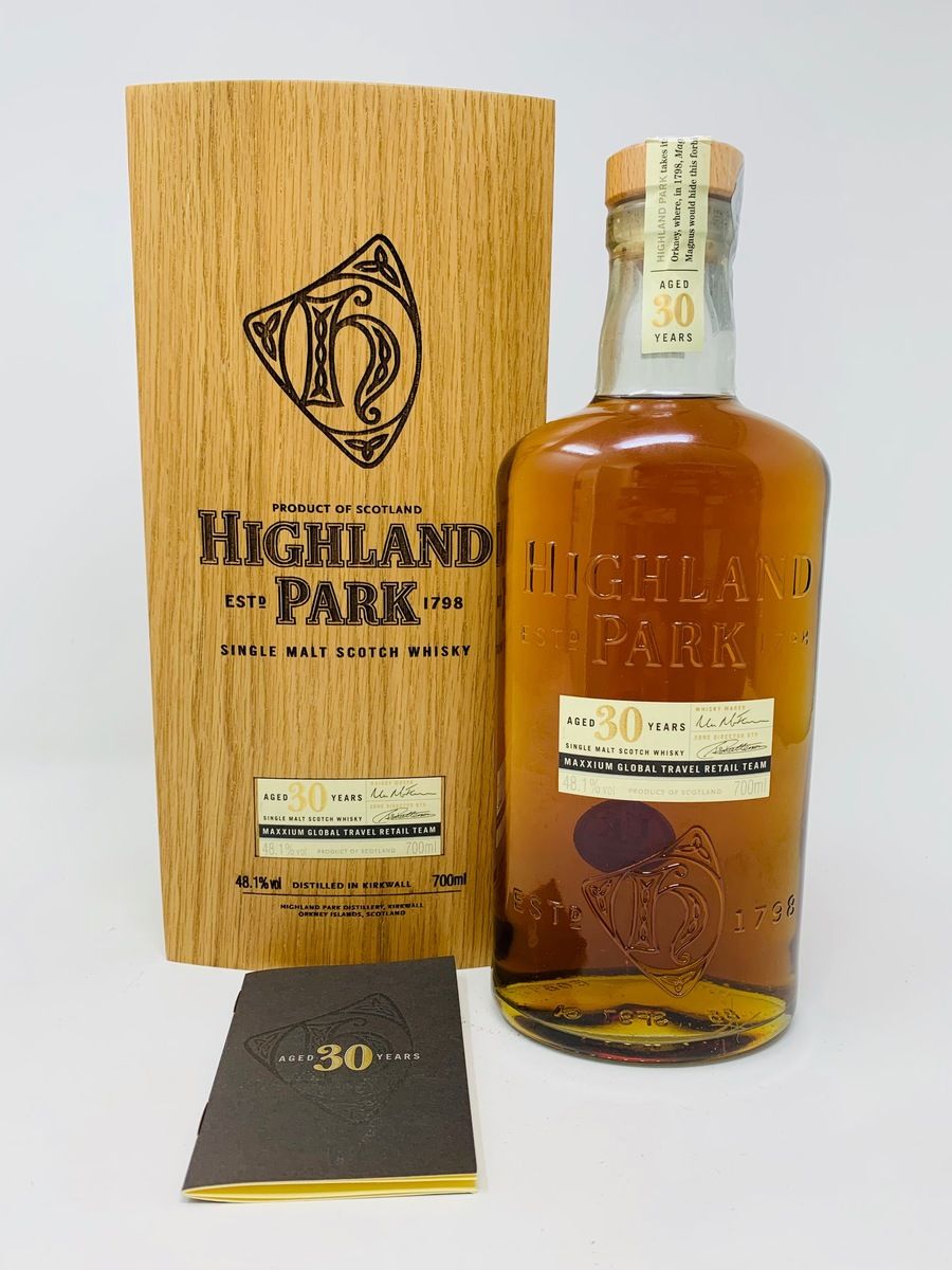 HIGHLAND PARK 30 YEAR OLD FOR THE MAXXIUM GLOBAL TRAVEL RETAIL TEAM