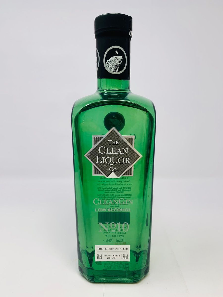THE CLEAN LIQUOR CO - NO10 CLEAN GIN