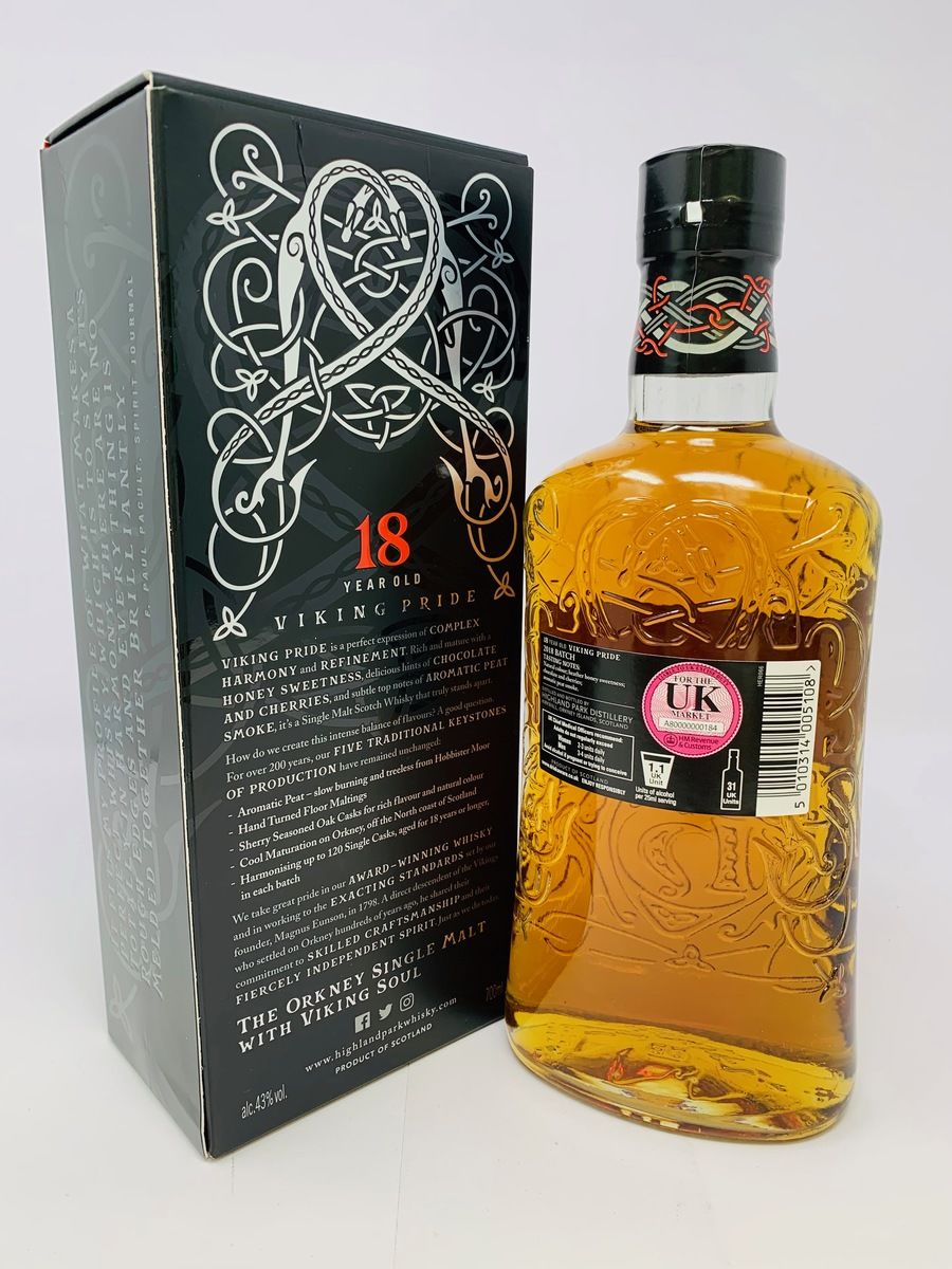  HIGHLAND PARK 18 YEAR OLD VIKING PRIDE 2018 BATCH