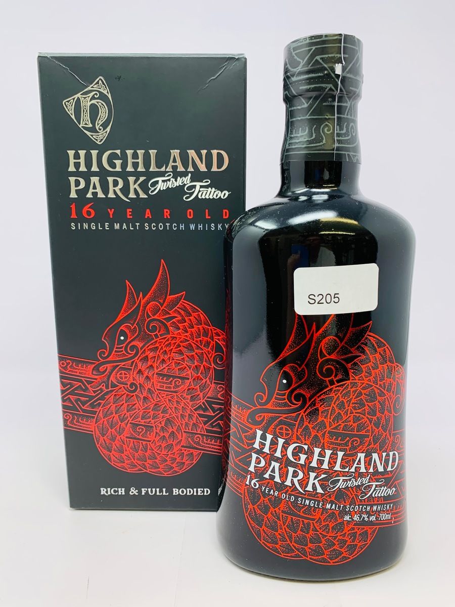 HIGHLAND PARK 16 YEAR OLD TWISTED TATTOO
