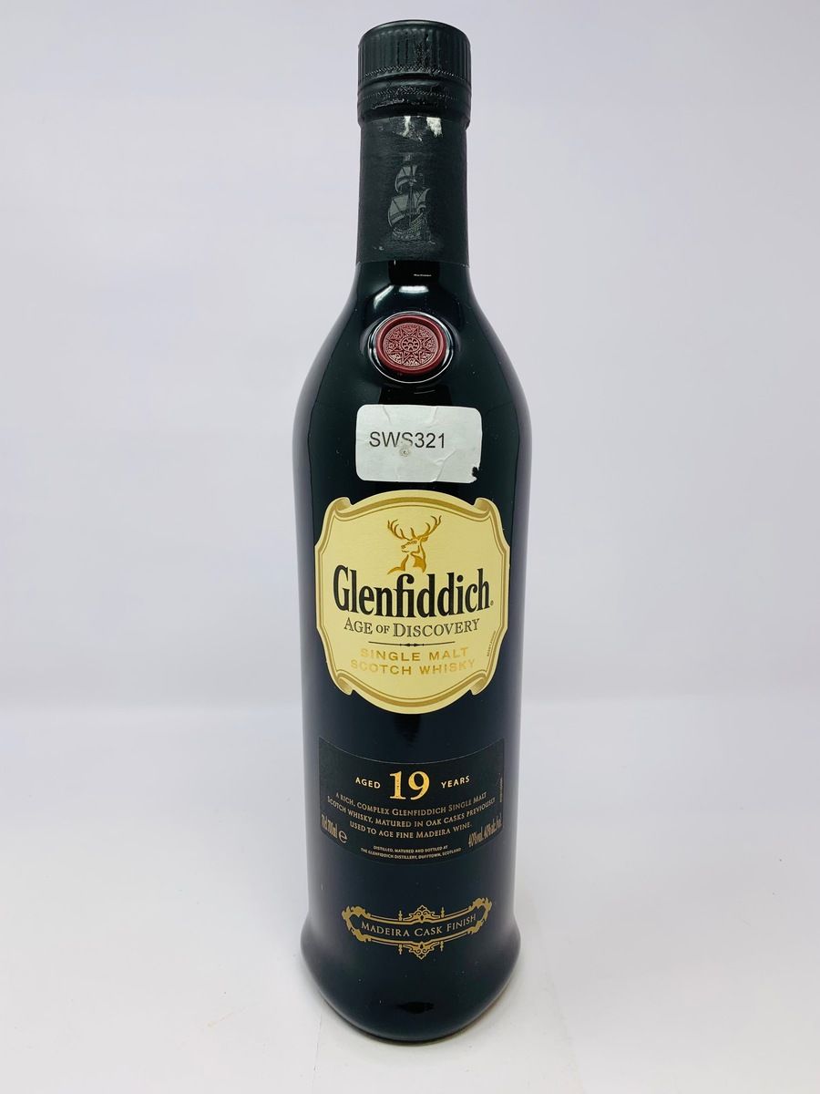 GLENFIDDICH 19 YEAR OLD AGE OF DISCOVERY MADEIRA CASK FINISH
