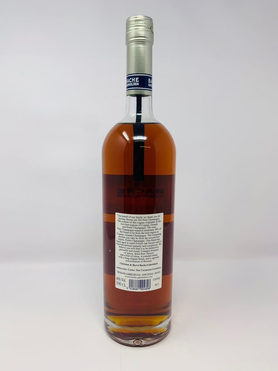 BACHE GABRIELSEN XO FINE CHAMPAGNE COGNAC 