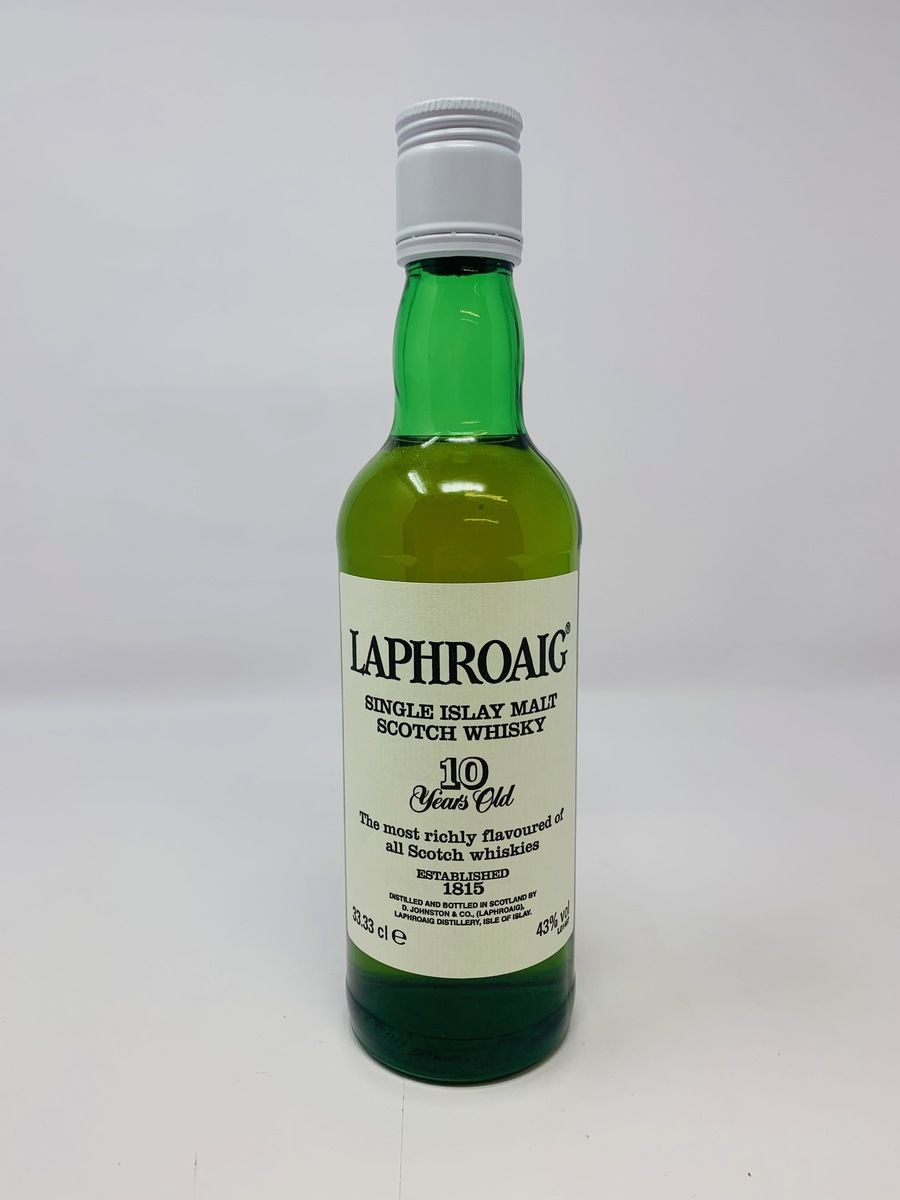 LAPHROAIG 10 YEAR OLD 1990'S 33.3CL