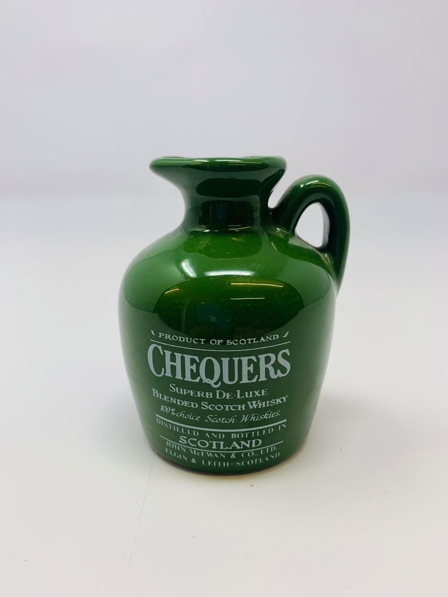 CHEQUERS CERAMIC MINIATURE - GERMAN IMPORT