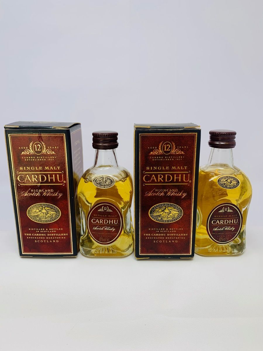 CARDHU 12 YEAR OLD MINIATURES