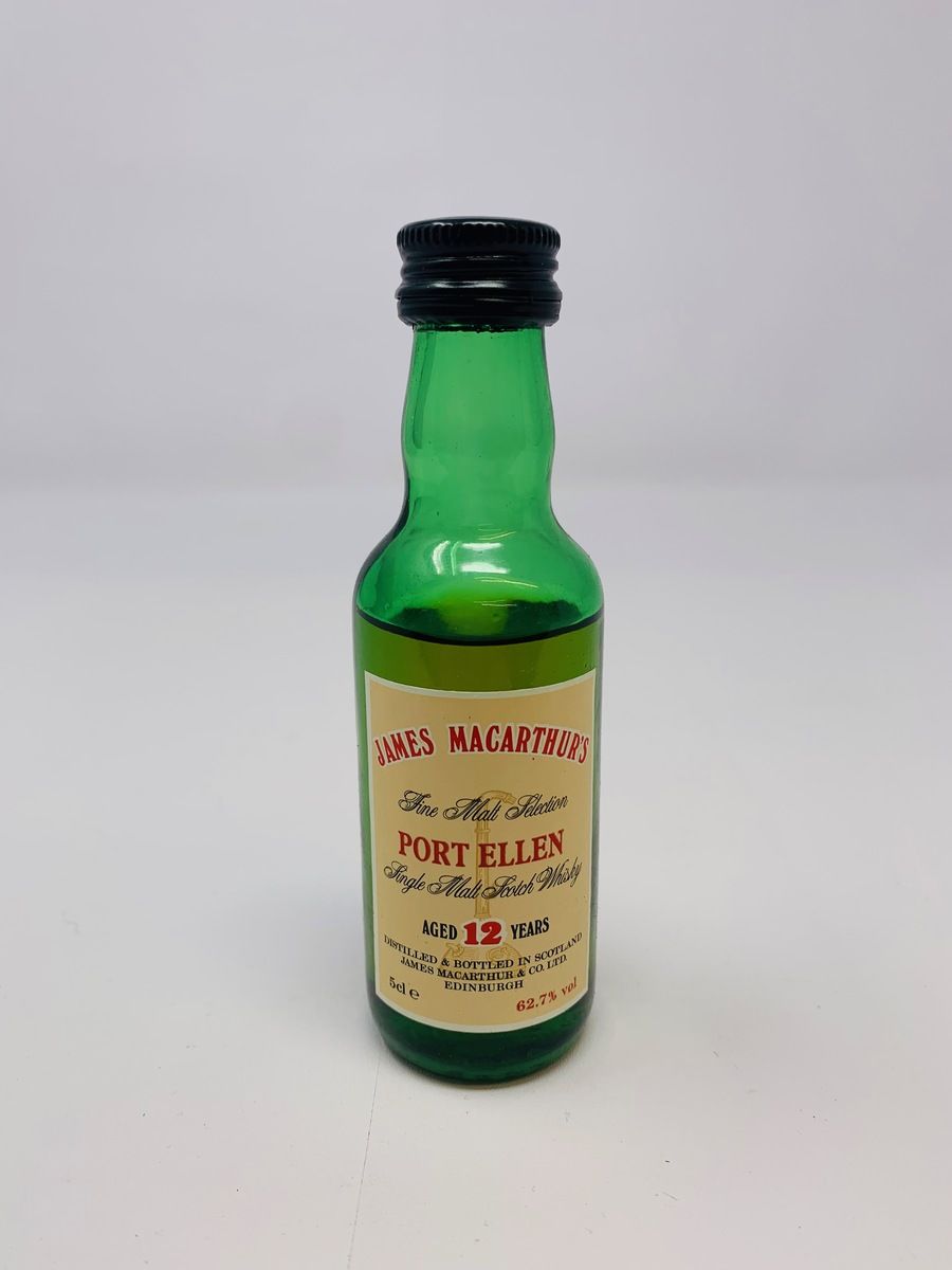 PORT ELLEN 12 YEAR OLD - JAMES MACARTHURS MINIATURE