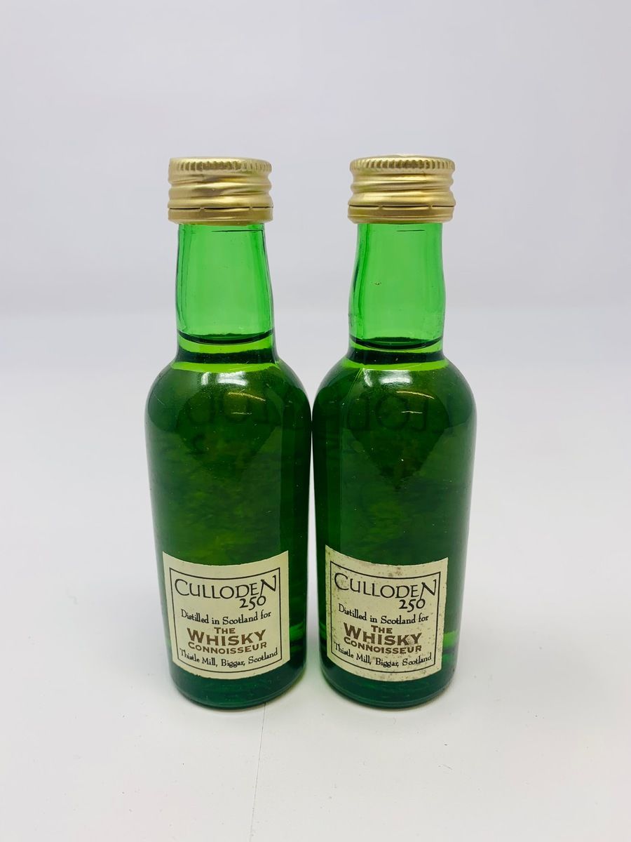 CULLODEN 250 HIGHLAND SINGLE MALT MINIATURES - THE WHISKY CONNOISSEUR