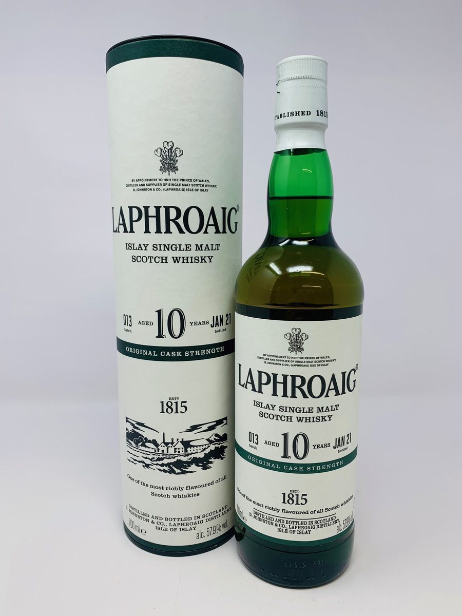 LAPHROAIG 10 YEAR OLD CASK STRENGTH 2021 BATCH 13