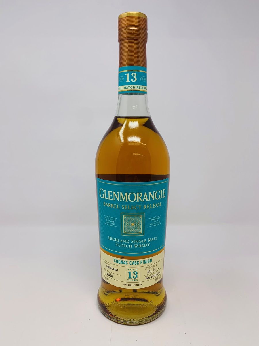 GLENMORANGIE BARREL SELECT RELEASE 13 YEAR OLD COGNAC CASK FINISH