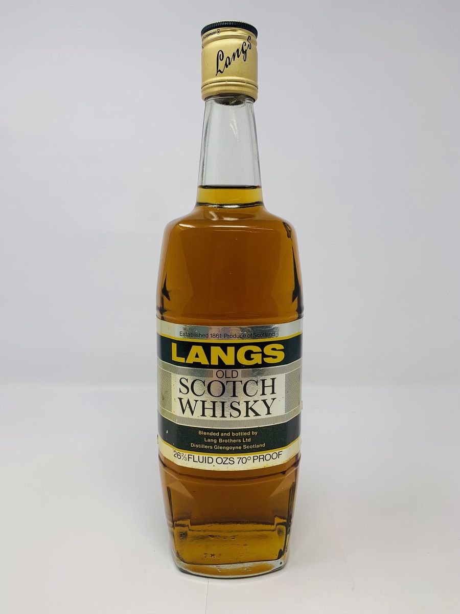 LANGS OLD SCOTCH WHISKY 1970'S