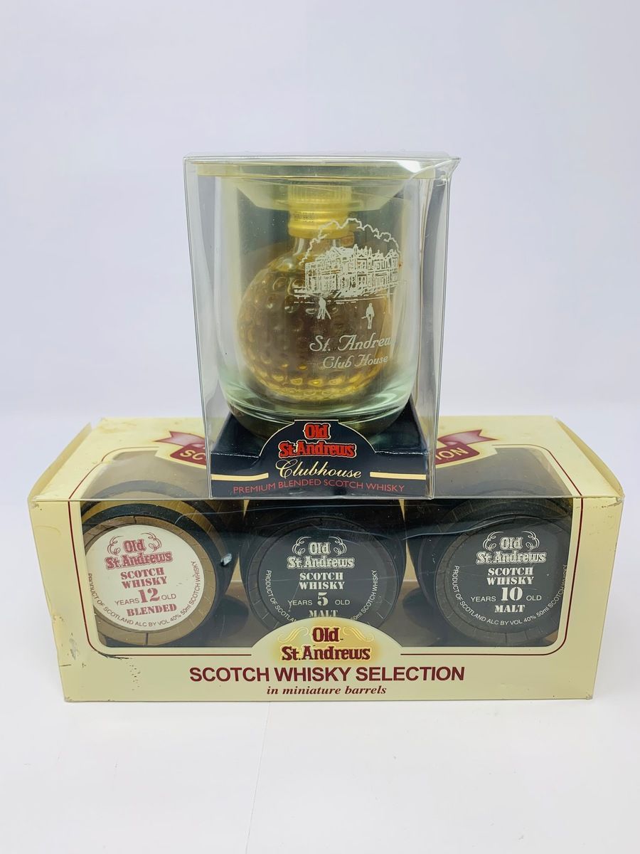 OLD ST ANDREWS WHISKY MINIATURES