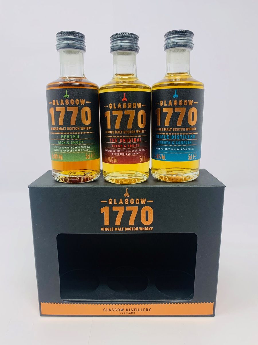 GLASGOW 1770 MINIATURE GIFT SET 