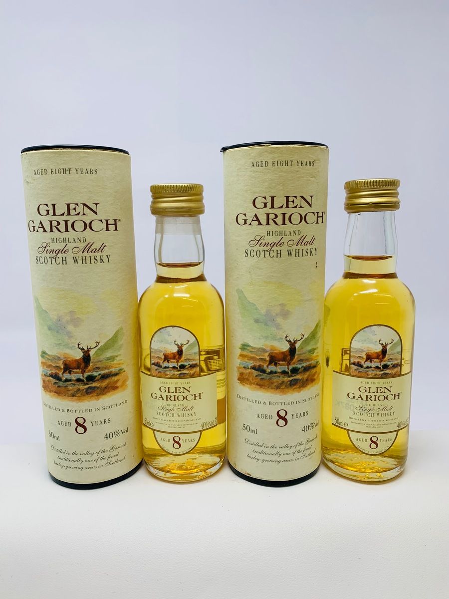 GLEN GARIOCH 8 YEAR OLD MINIATURES