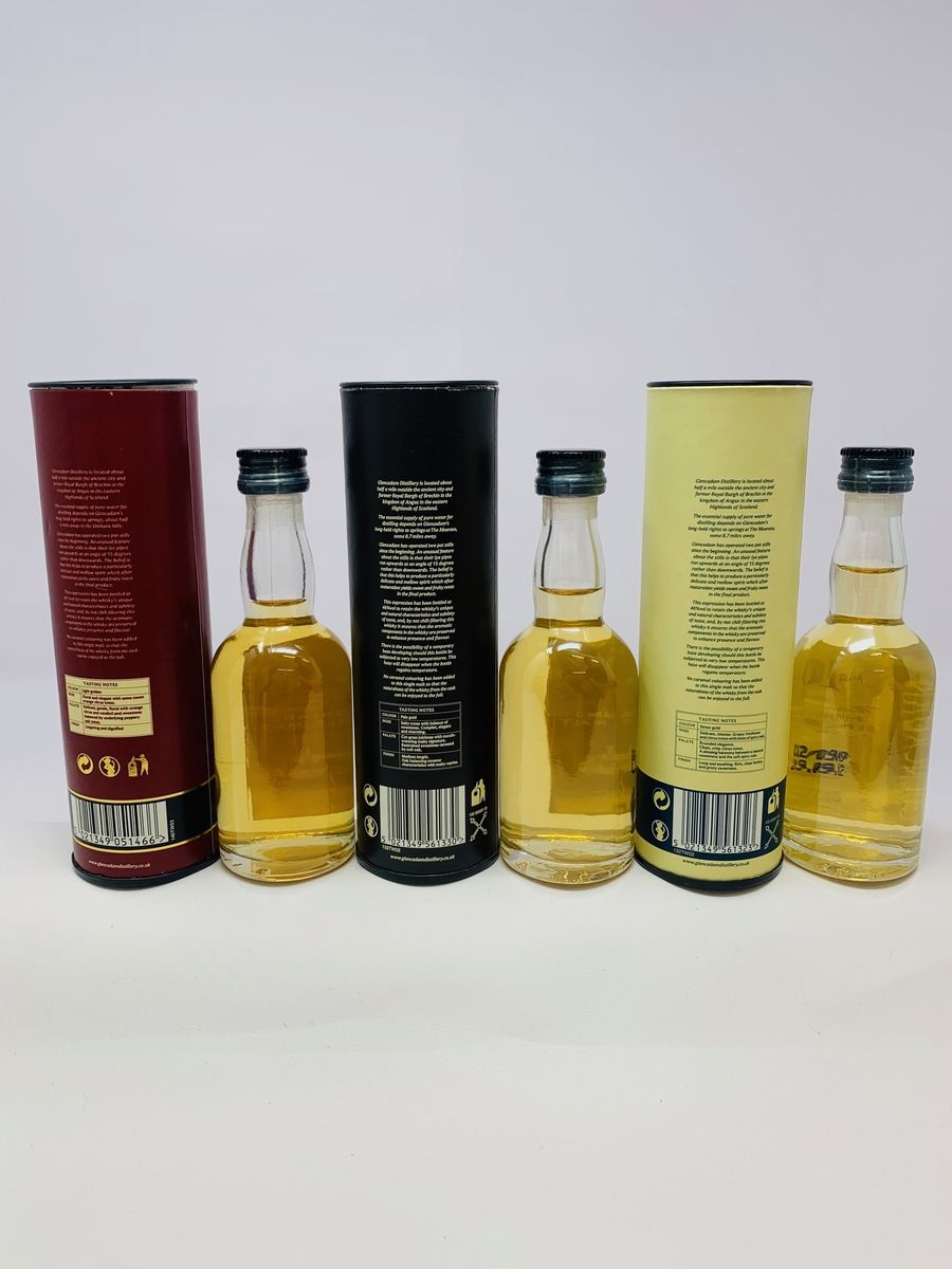 GLENCADAM SINGLE MALT MINIATURES
