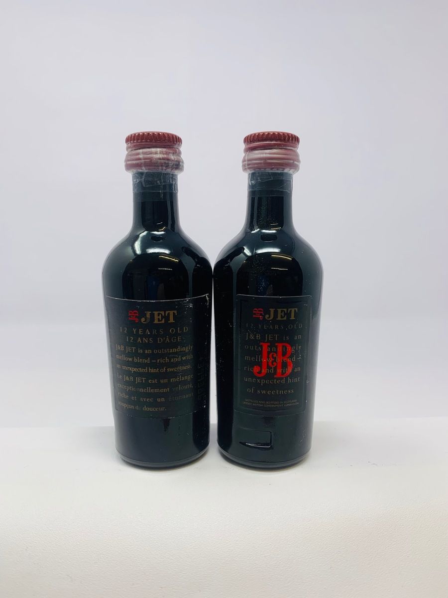 J & B JET 12 YEAR OLD MINIATURES
