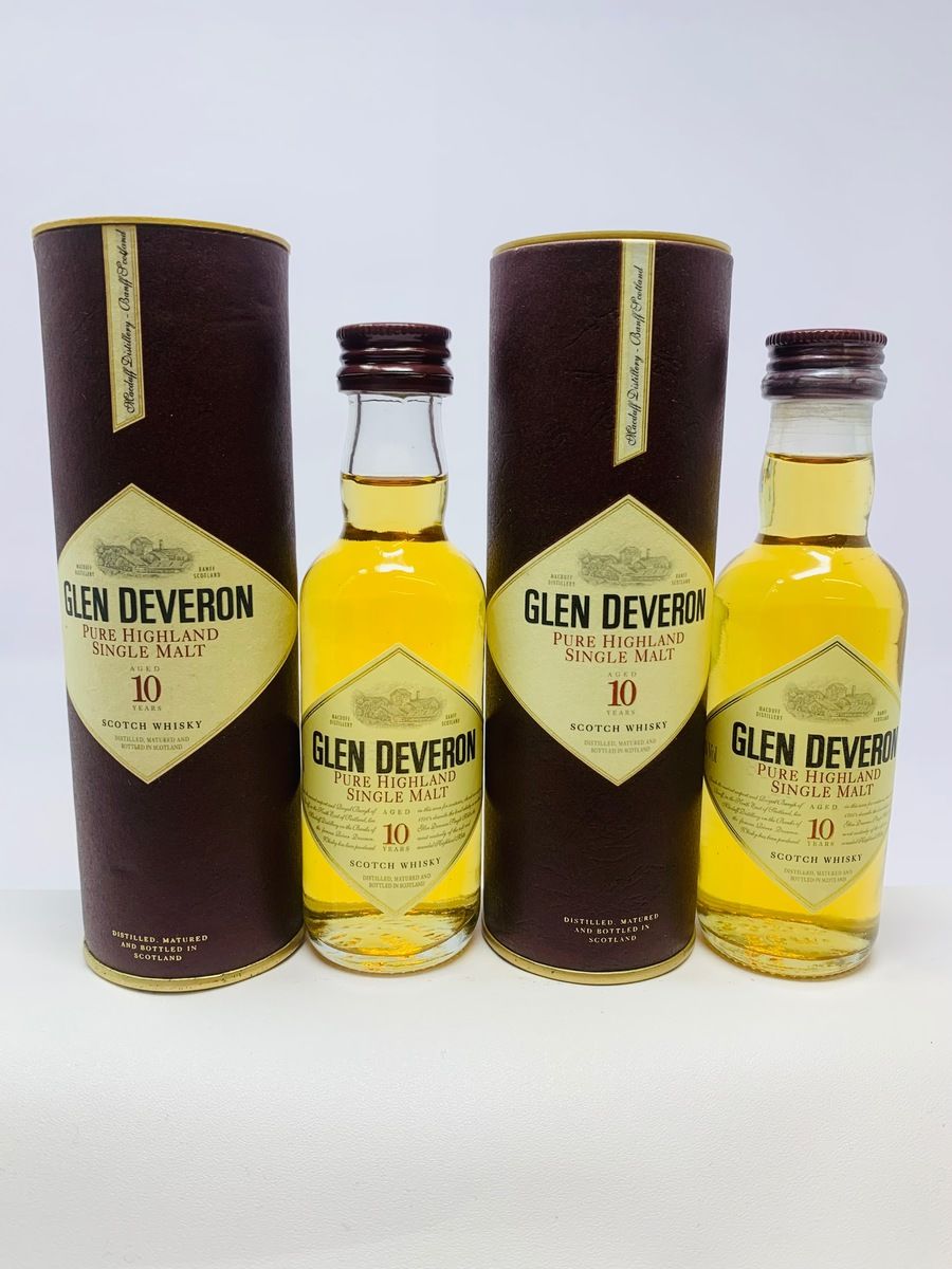 GLEN DEVERON 10 YEAR OLD MINIATURES