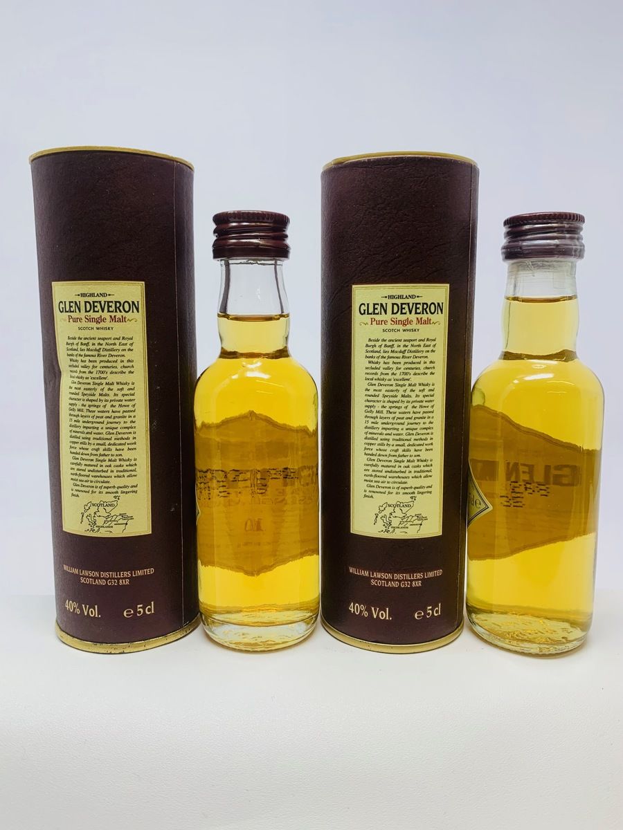 GLEN DEVERON 10 YEAR OLD MINIATURES