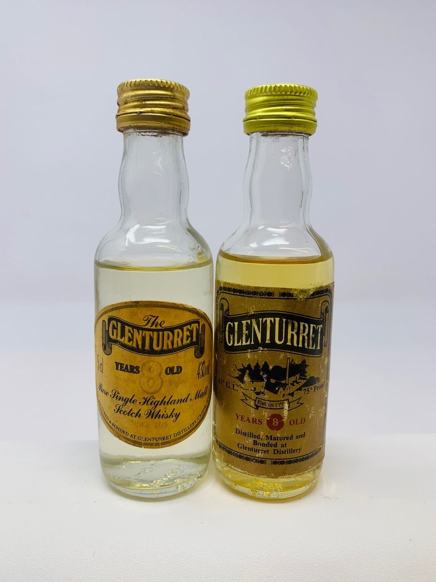 GLENTURRET 8 YEAR OLD MINIATURES