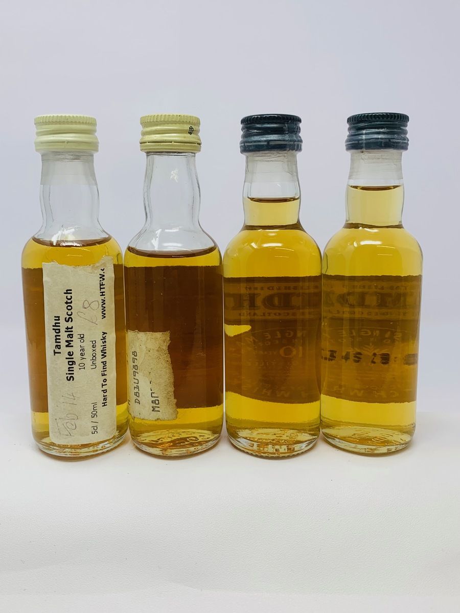 TAMDHU 10 YEAR OLD MINIATURES