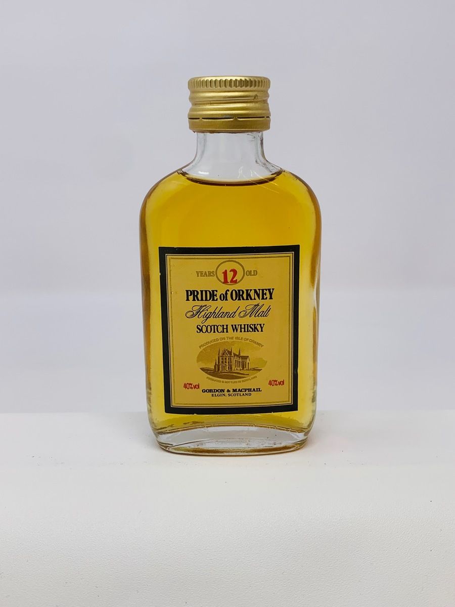 G&M PRIDE OF ORKNEY 12 YEAR OLD MINIATURE