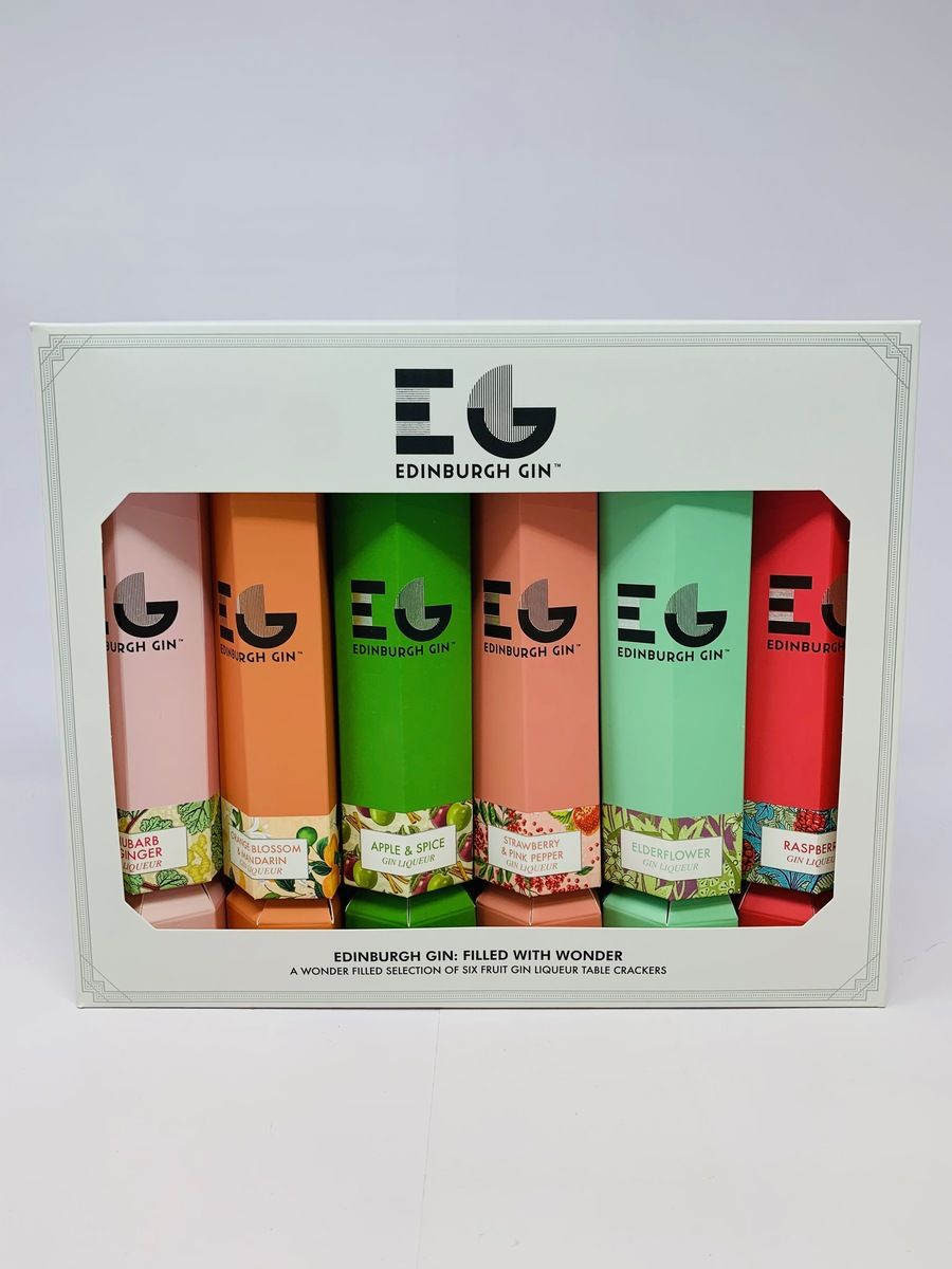 EDINBURGH FRUIT GIN LIQUEUR MINIATURES