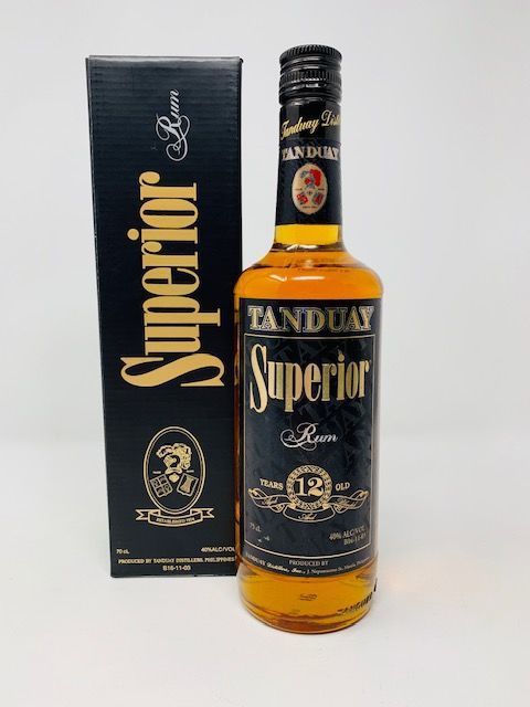 TANDUAY SUPERIOR 12 YEAR OLD RUM 75CL