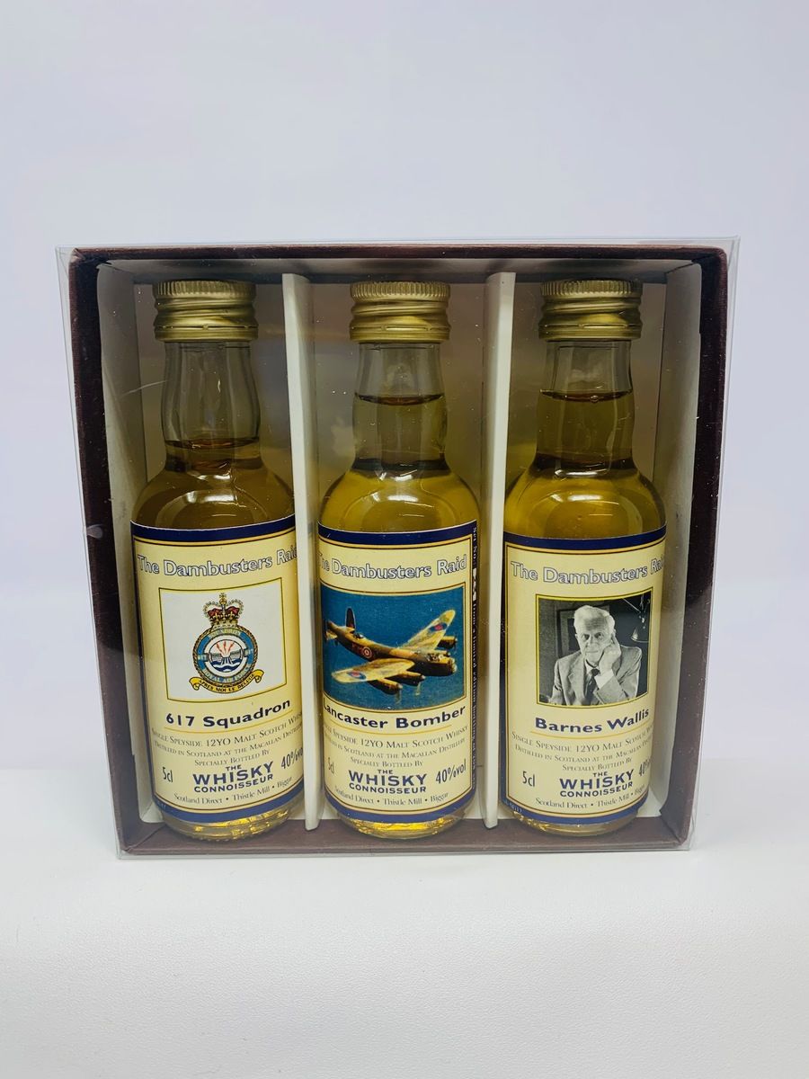 MACALLAN "THE DAMBUSTERS RAID" THE WHISKY CONNOISSEUR MINIATURES