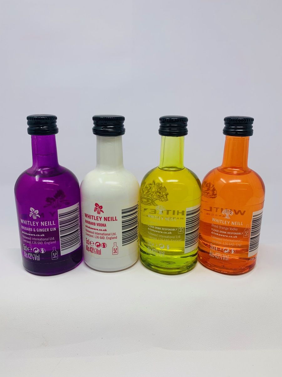 WHITLEY NEIL GIN & VODKA MINIATURES
