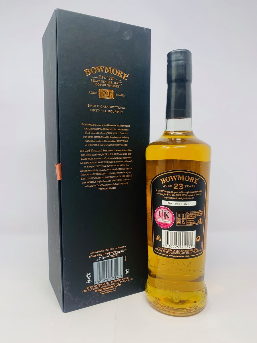 BOWMORE 23 YEAR OLD (1996) FEIS ILE 2020