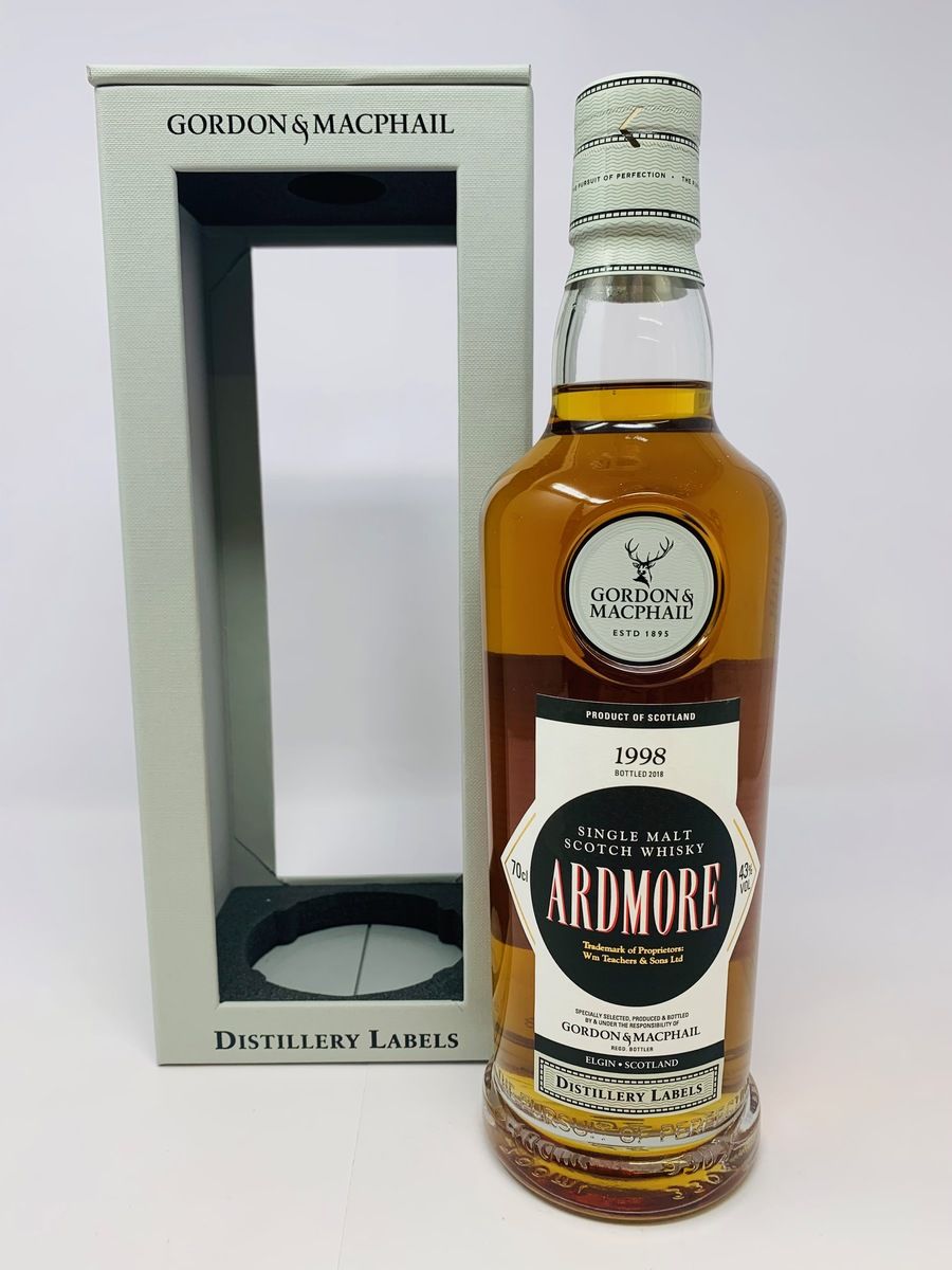 ARDMORE 1998 - GORDON & MACPHAIL DISTILLERY LABELS