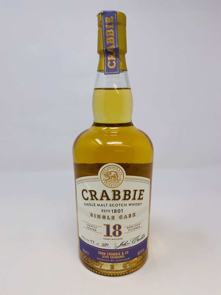 CRABBIE 18 YEAR OLD SINGLE CASK