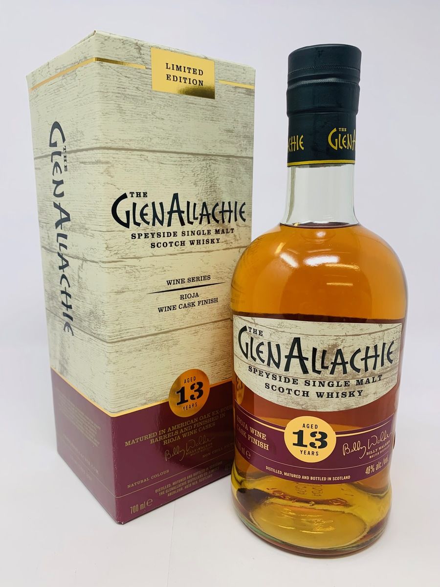 GLENALLACHIE 13 YEAR OLD RIOJA WINE CASK FINISH