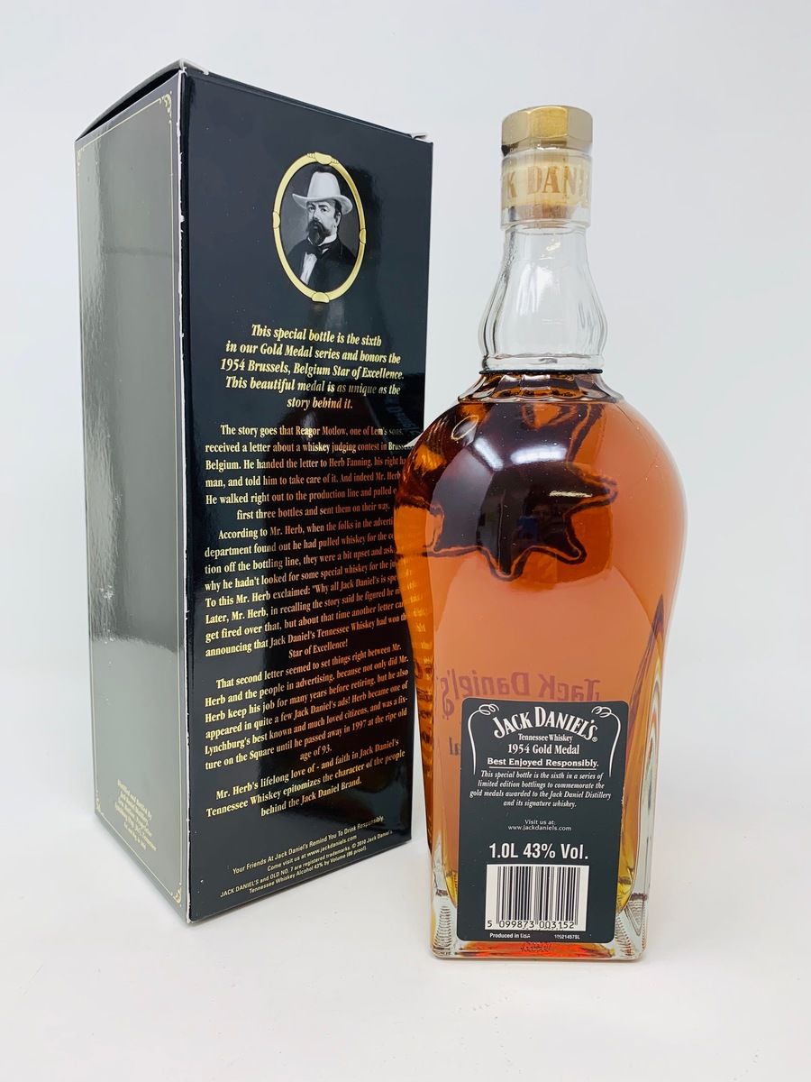 JACK DANIELS 1954 GOLD MEDAL
