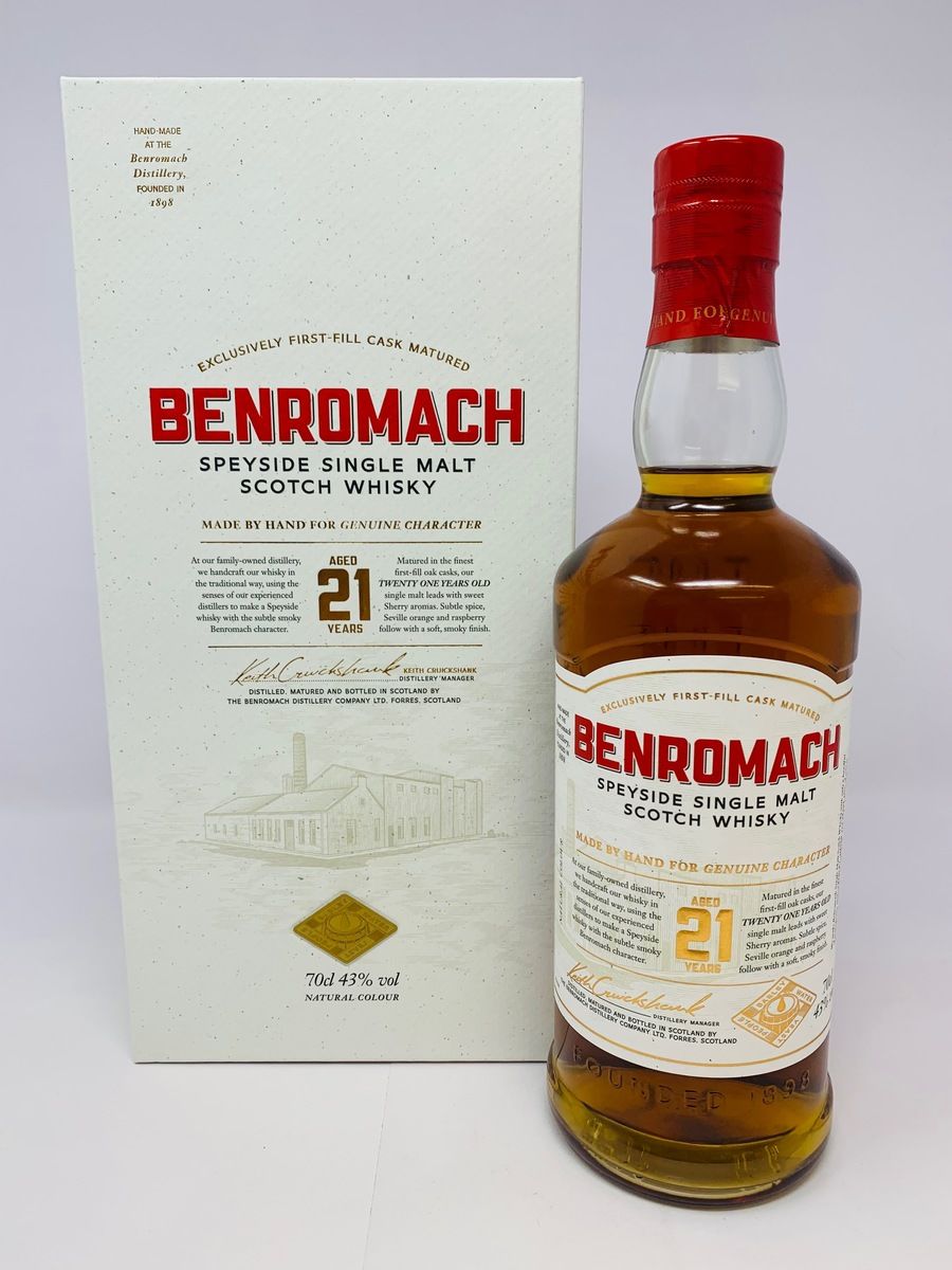 BENROMACH 21 YEAR OLD 