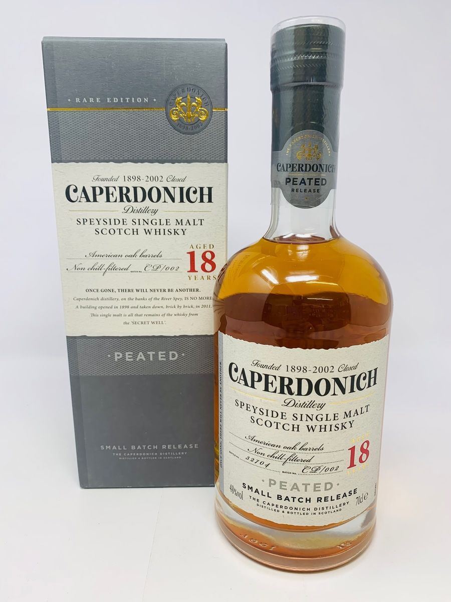 CAPERDONICH PEATED 18 YEAR OLD PEATED - SECRET SPEYSIDE SCOTCH WHISKY