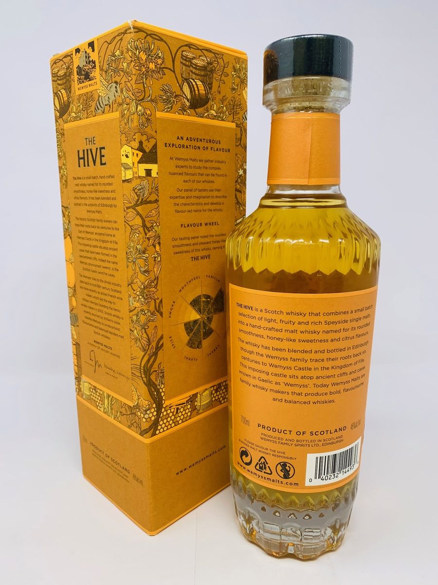 THE HIVE - HAND CRAFTED BLENDED MALT SCOTCH WHISKY