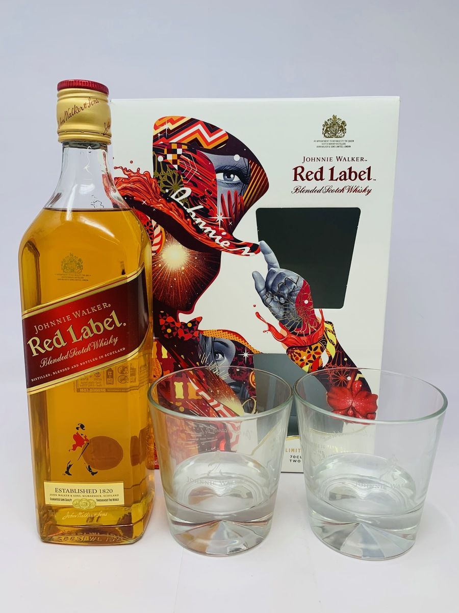 JOHNNIE WALKER RED LABEL LIMITED EDITION DESIGN