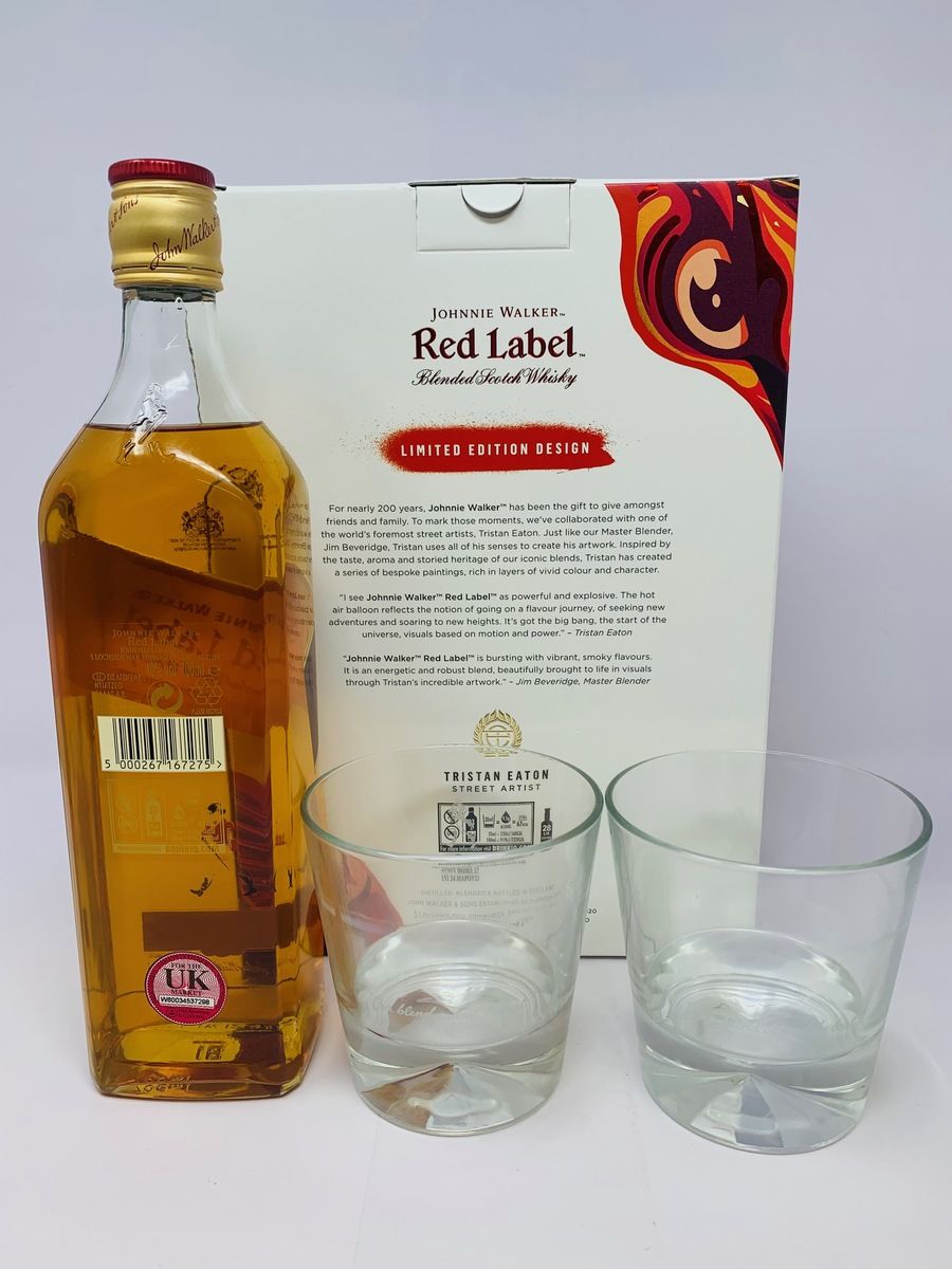 JOHNNIE WALKER RED LABEL LIMITED EDITION DESIGN