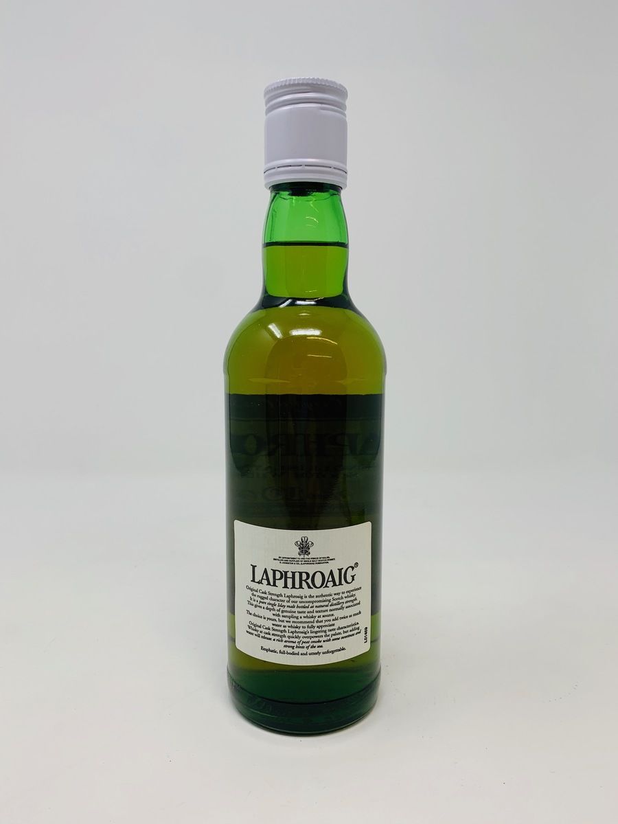 LAPHROAIG 10 YEAR OLD CASK STRENGTH 1990'S 33.3CL