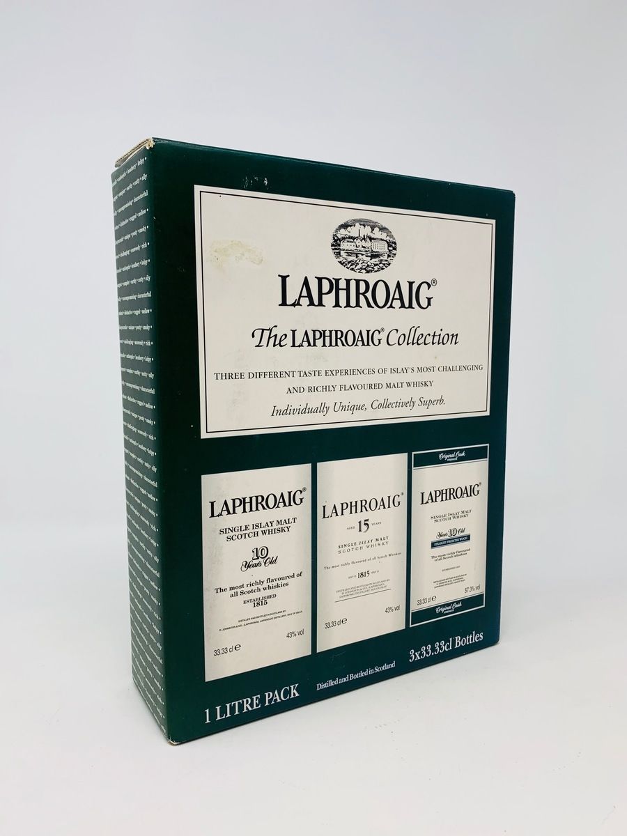 LAPHROAIG 10 YEAR OLD CASK STRENGTH 1990'S 33.3CL