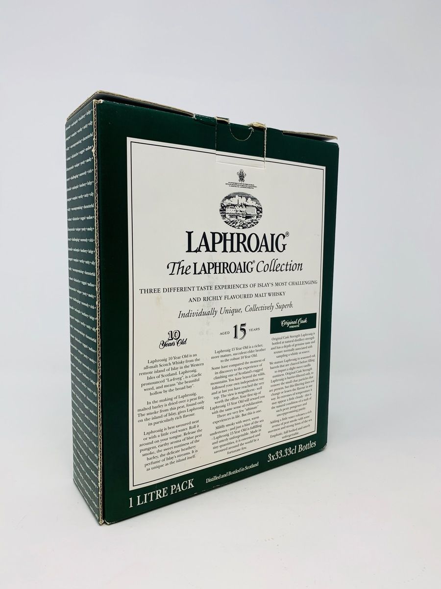 LAPHROAIG 10 YEAR OLD CASK STRENGTH 1990'S 33.3CL