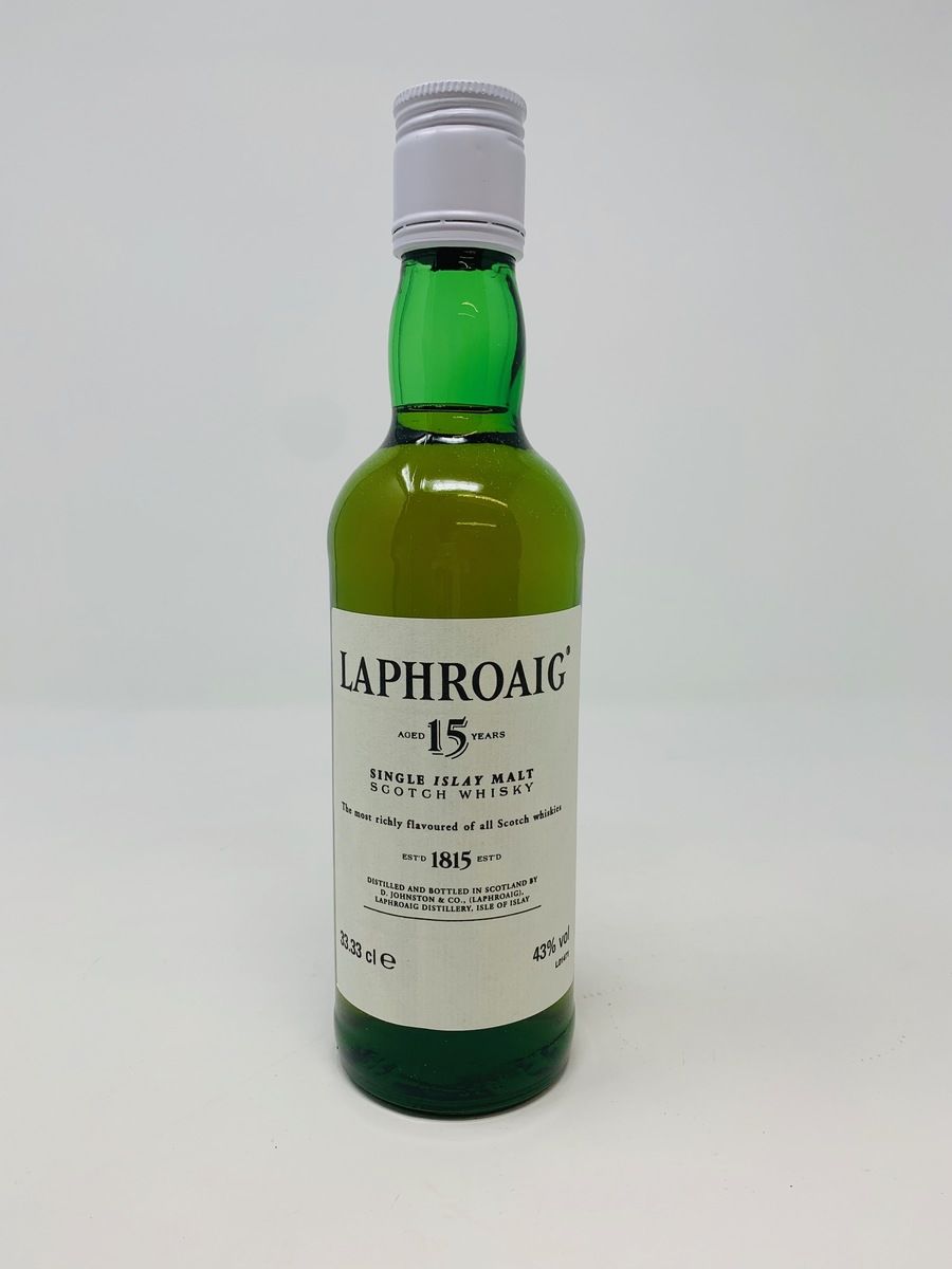 LAPHROAIG 15 YEAR OLD 1990'S 33.3CL