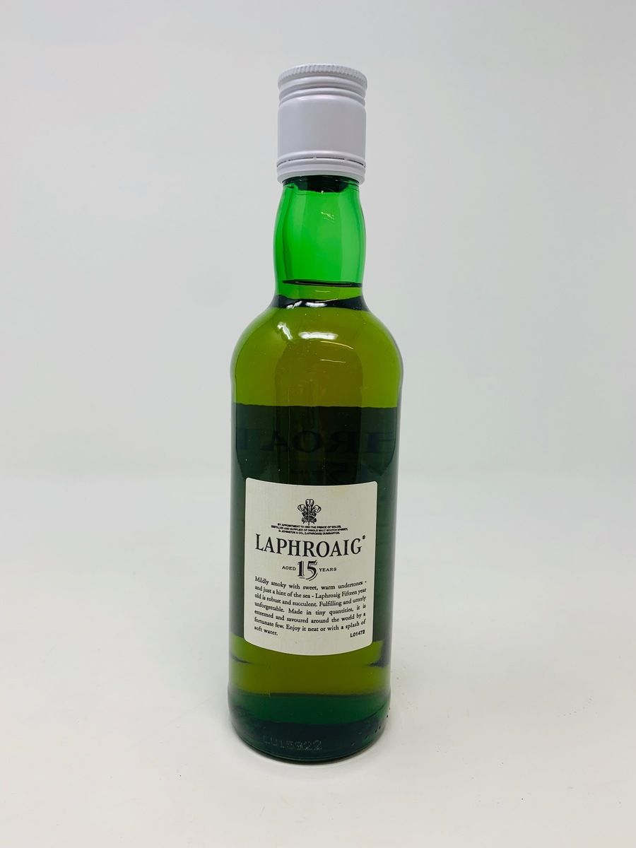 LAPHROAIG 15 YEAR OLD 1990'S 33.3CL