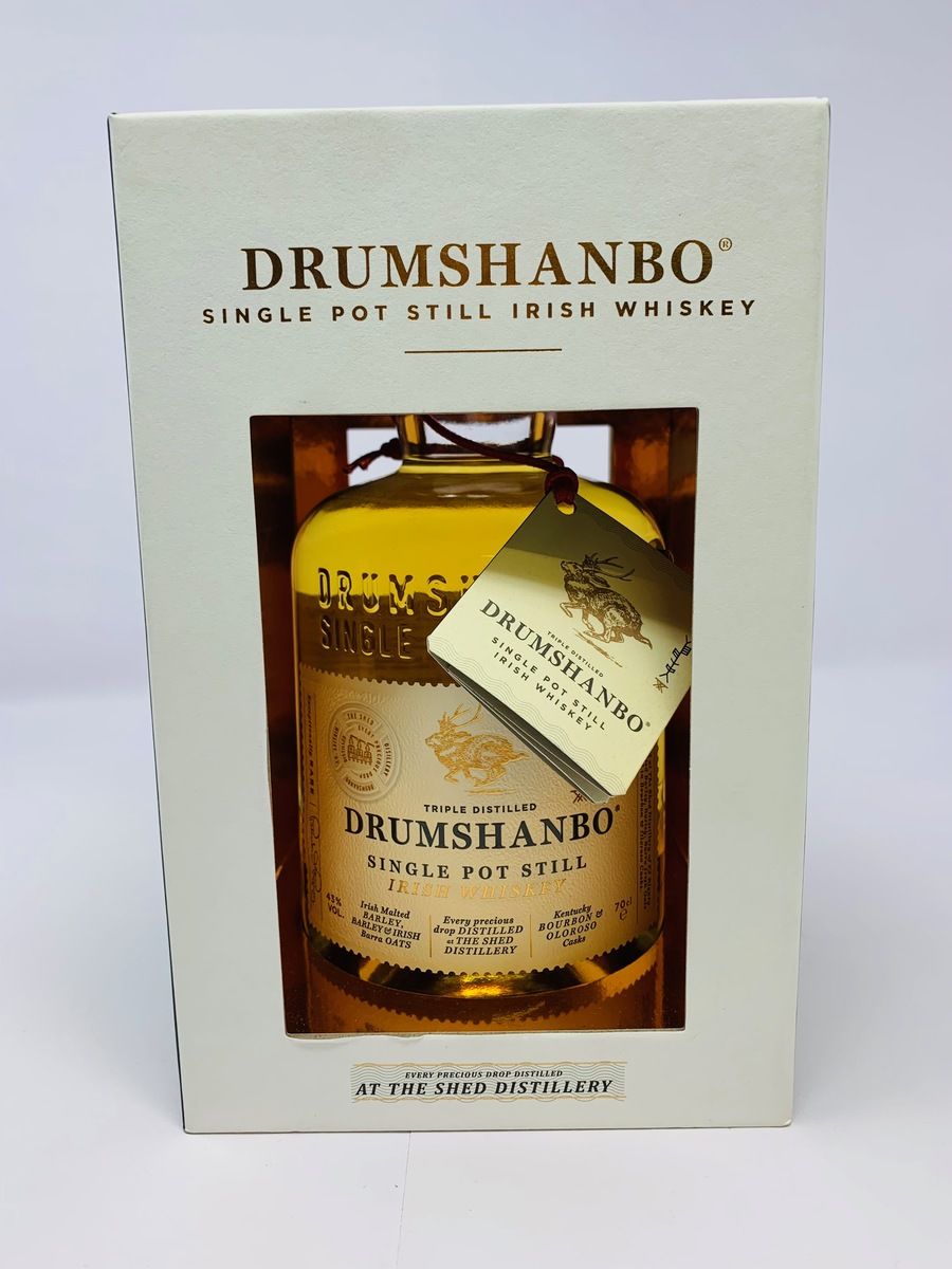 DRUMSHANBO SINGLE POT STILL IRISH WHISKEY