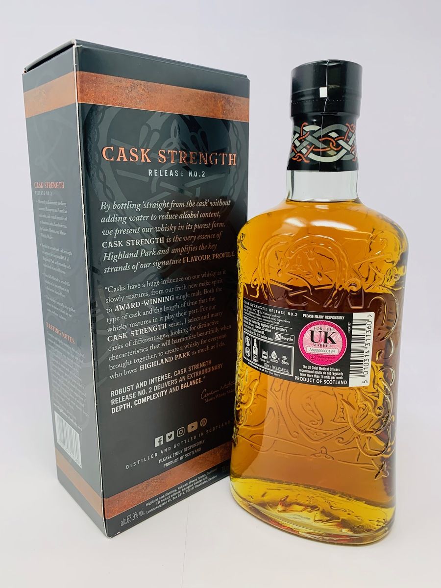 HIGHLAND PARK CASK STRENGTH 2ND RELEASE