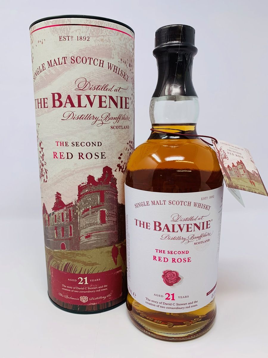 BALVENIE - THE SECOND RED ROSE 21 YEAR OLD