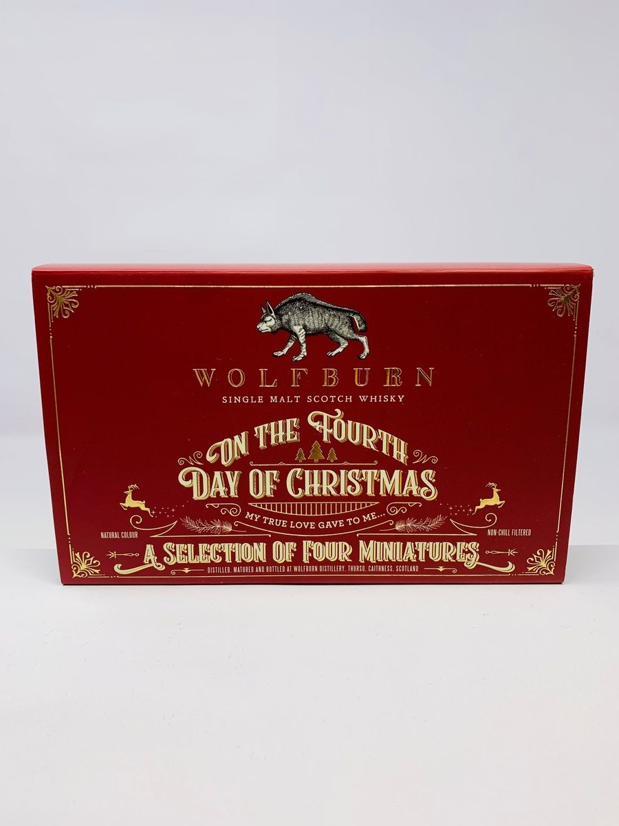 WOLFBURN "ON THE FORTH DAY OF CHRISTMAS" MINIATURE SET
