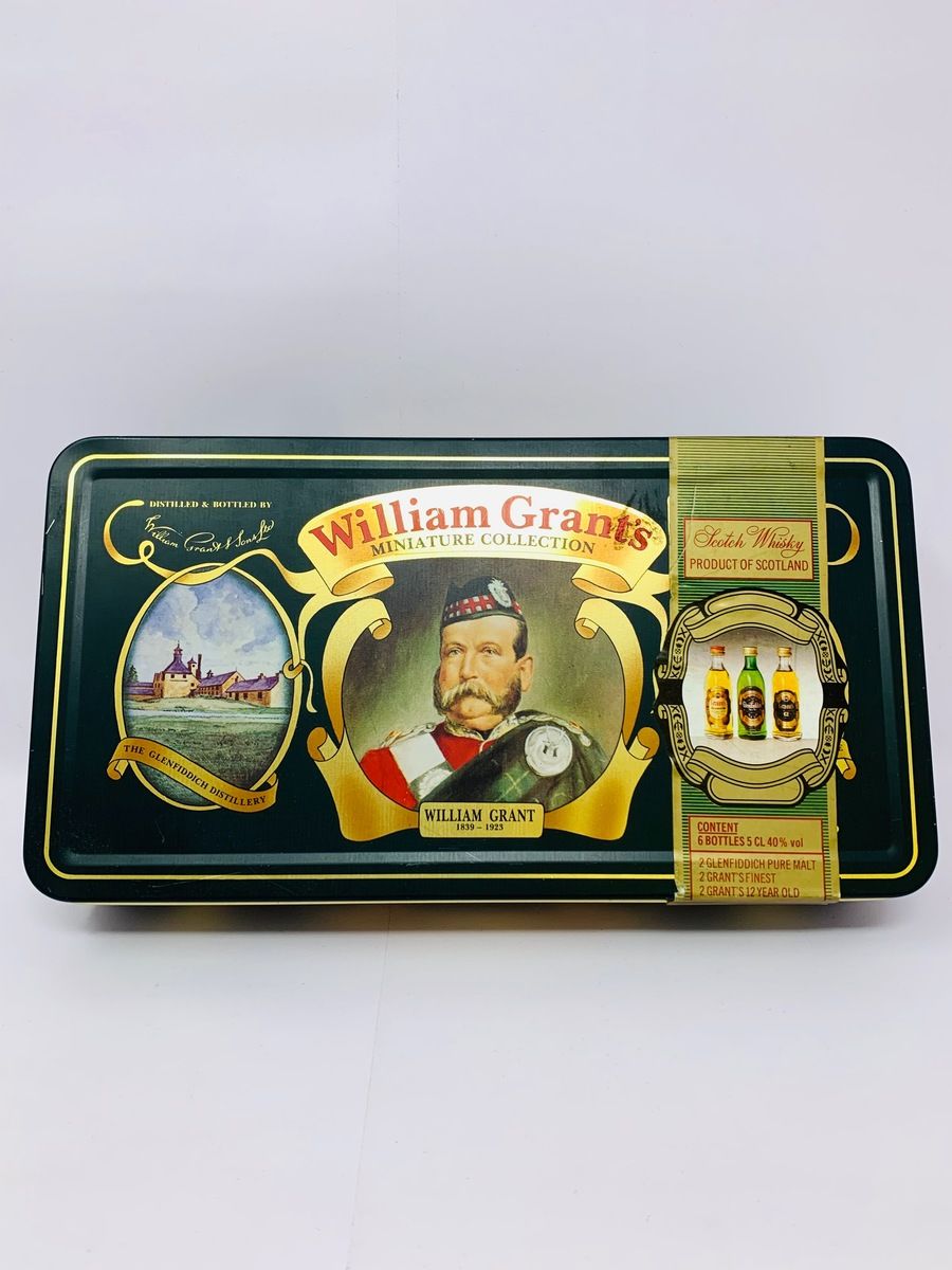 WILLIAM GRANT'S MINIATURE COLLECTION TIN