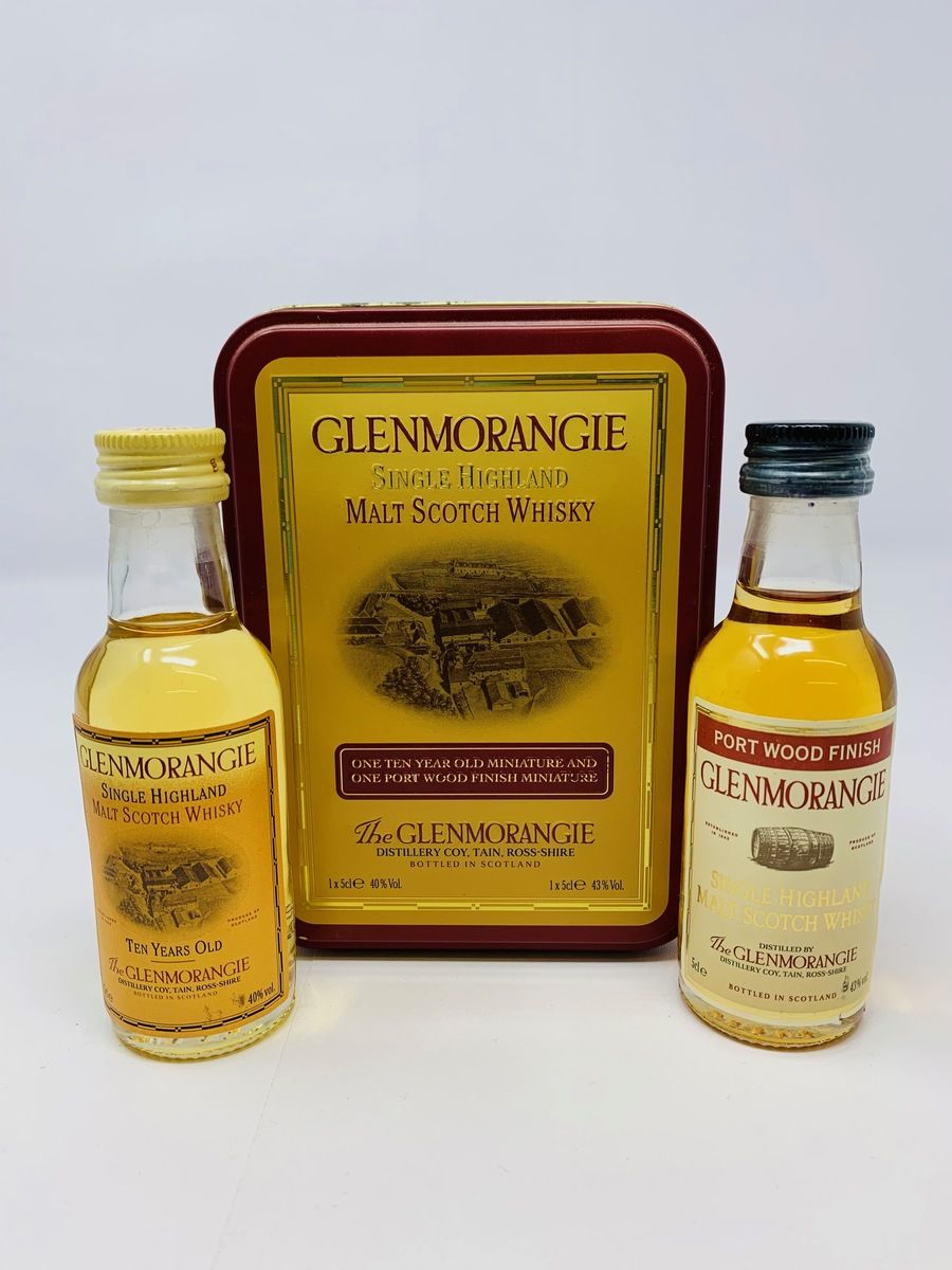 GLENMORANGIE 5CL MINIATURES TIN PACK